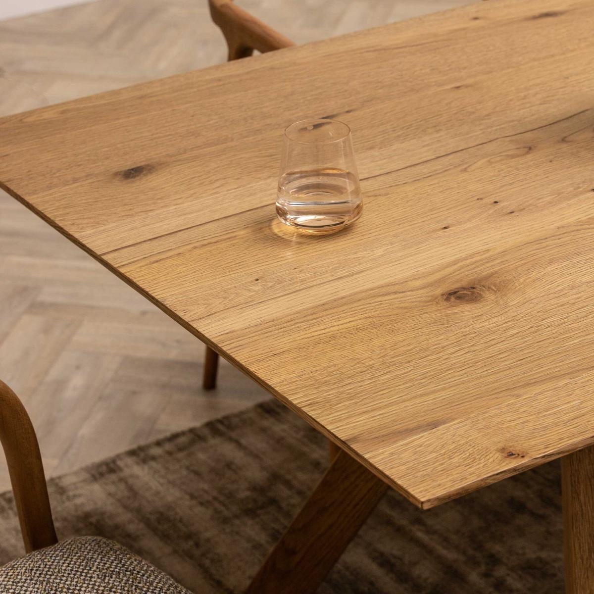 Pure Furniture Cayman Dining Table 220x100x76cm, Oak Wood | Barker & Stonehouse – image 5