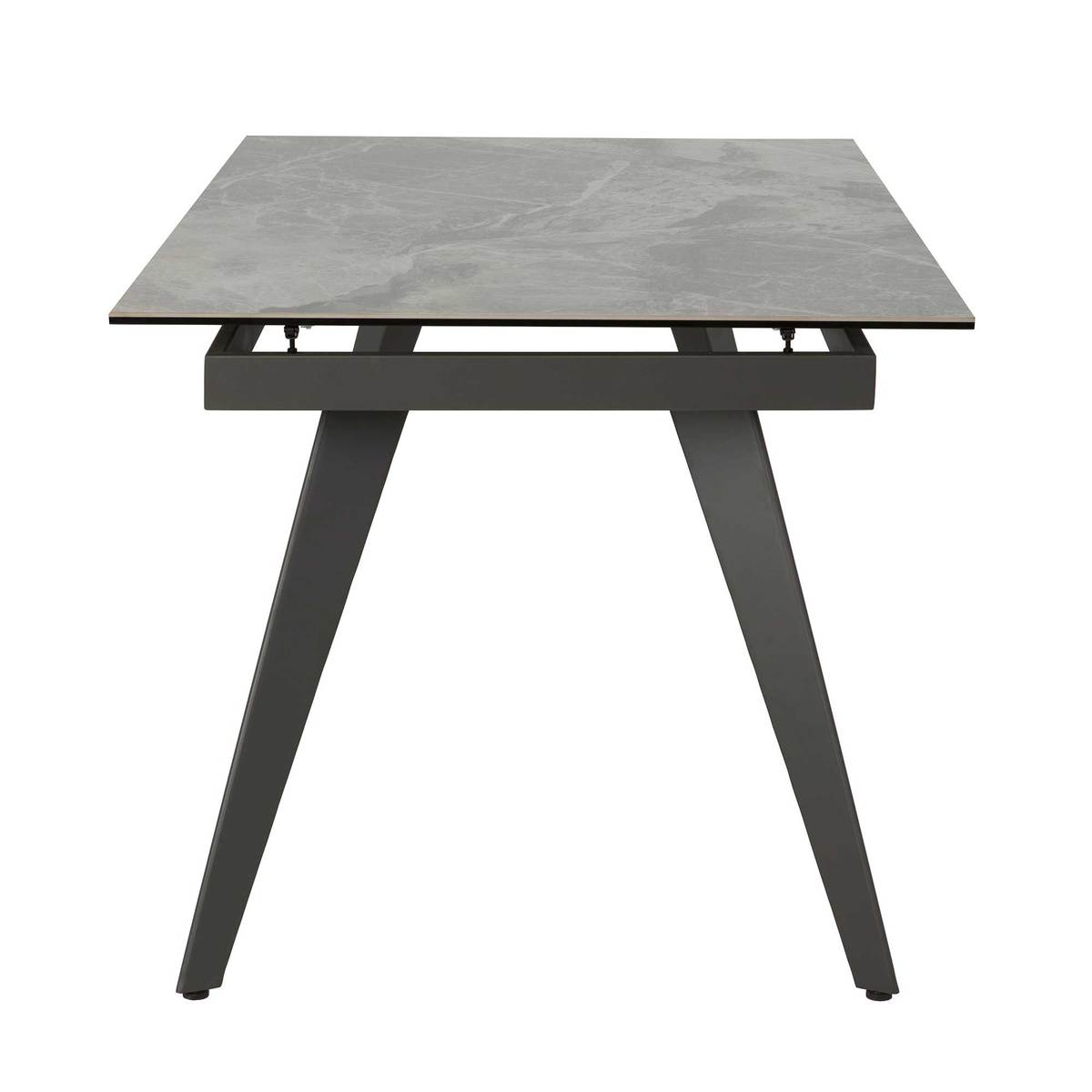 Venezia Extending Dining Table, Italian Dark Grey and Grey – image 5