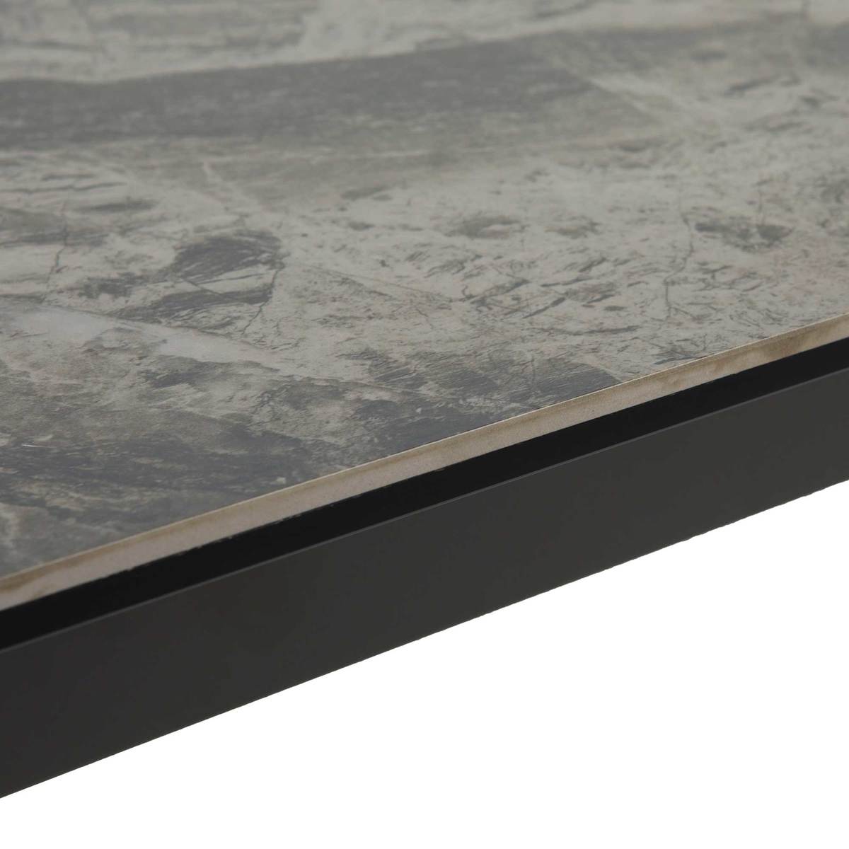 Venezia Extending Dining Table, Italian Dark Grey and Grey – image 6