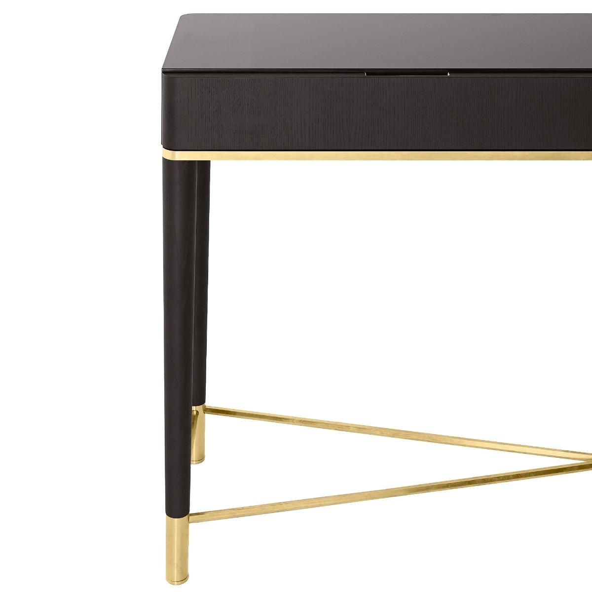 Galotti and Radice Tama Console 140x36cm Table, Black | Barker & Stonehouse – image 2