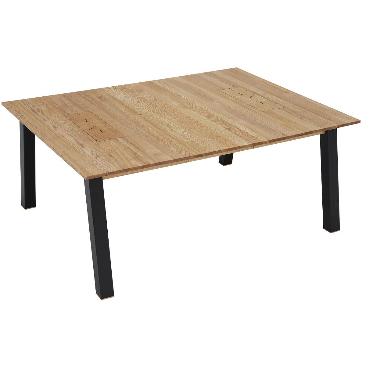 Rockingham Extending Dining Table, Neutral Ash Wood | Barker & Stonehouse – image 5