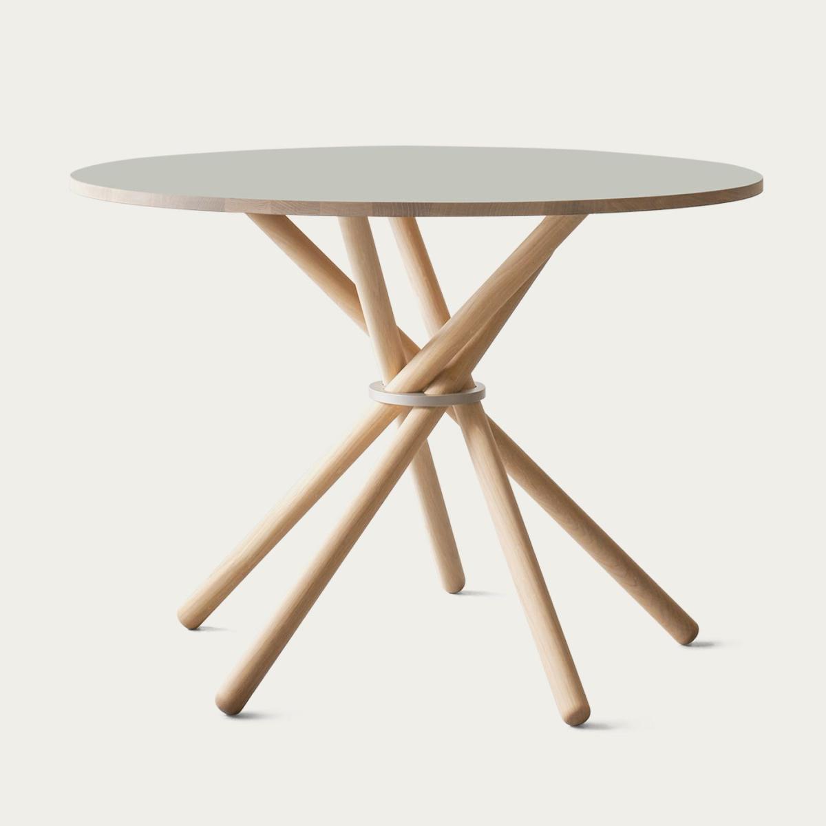 Vapour Linoleum/Light Oak Hector 105 Dining Table