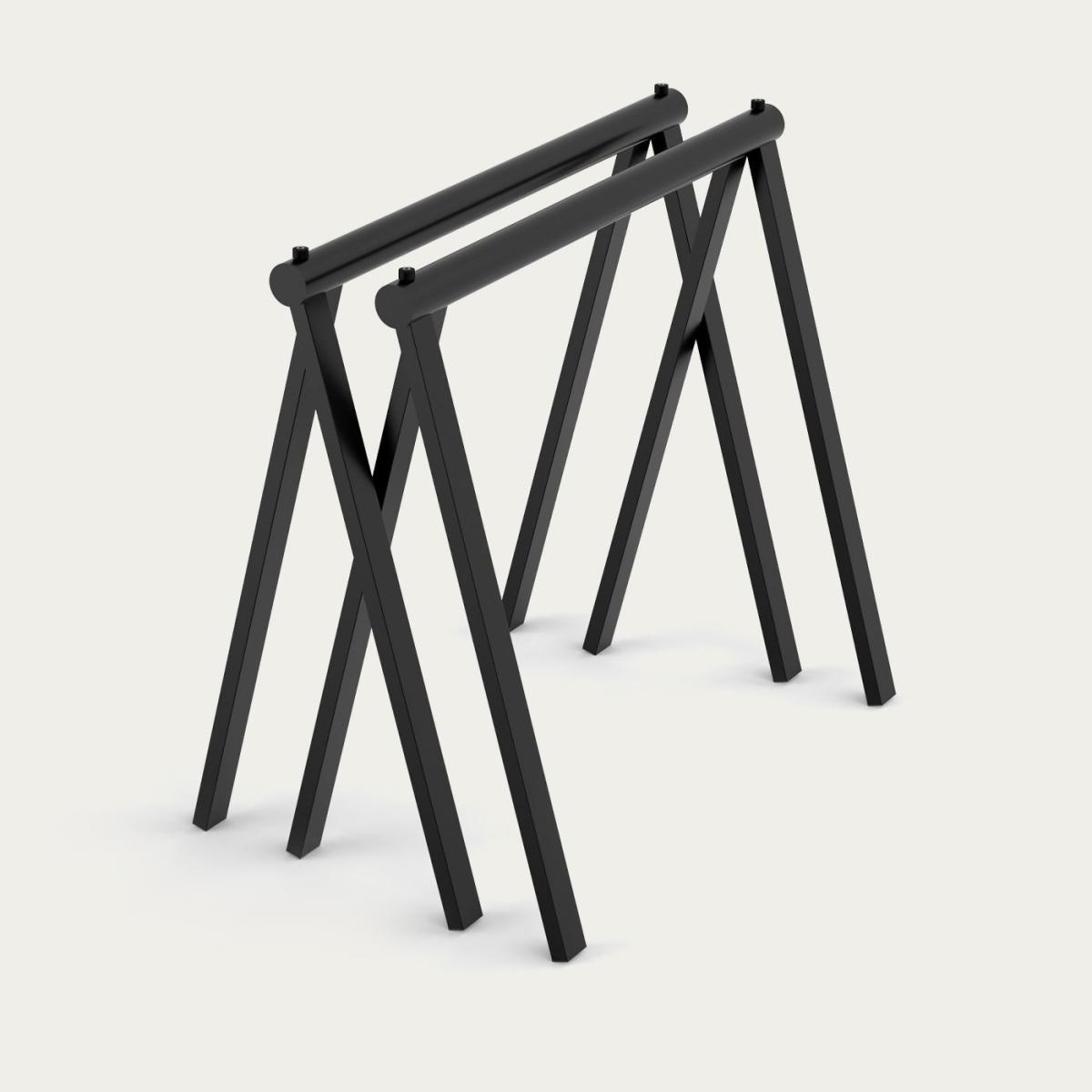 Laminate Top Trestle Table – image 4