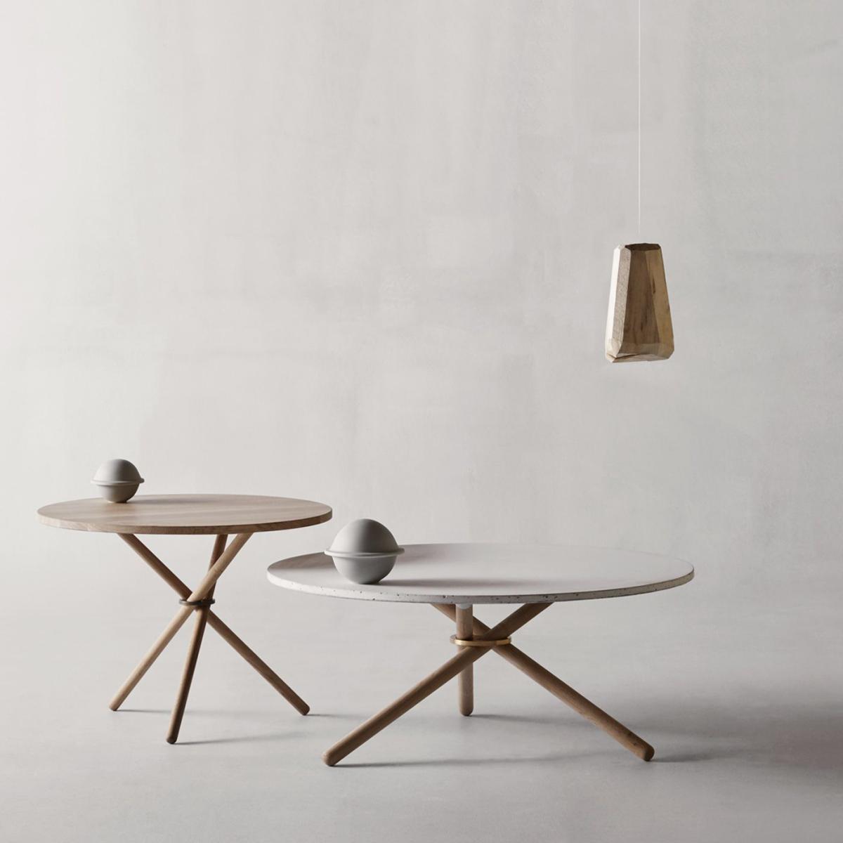 Light Oak/Light Oak Bertha Coffee Table – image 2