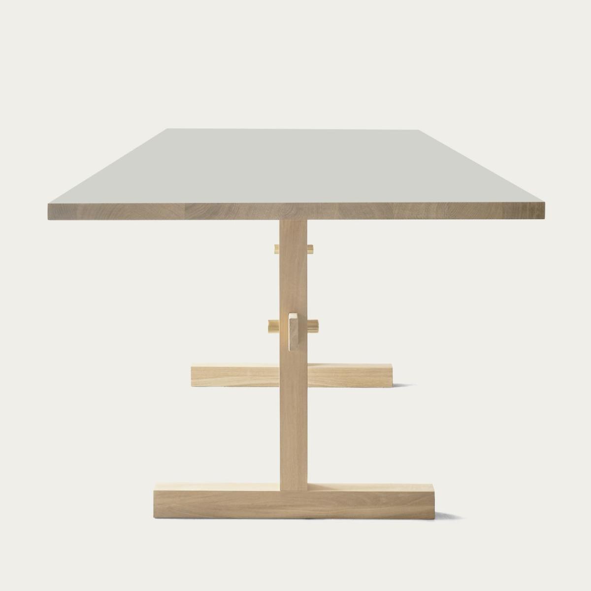 Vapour Linoleum/Light Oak Gaspard 240 Dining Table – image 3