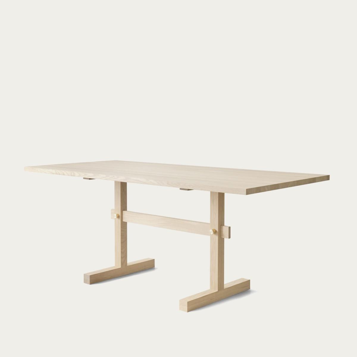 Light Oak/Light Oak Gaspard 180 Dining Table – image 2