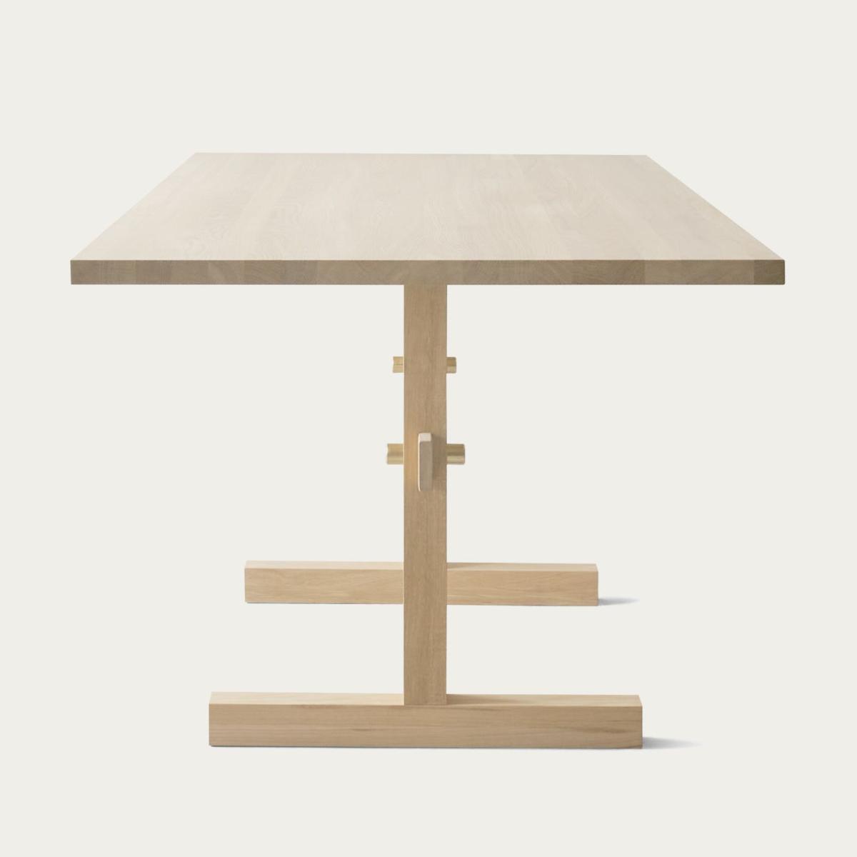 Light Oak/Light Oak Gaspard 180 Dining Table – image 3
