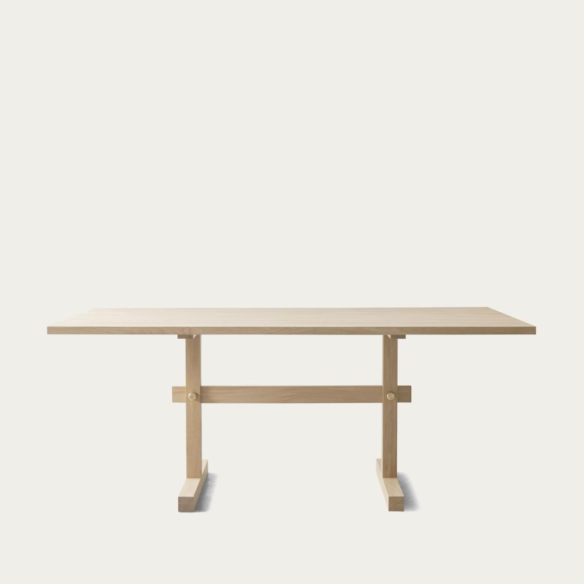 Light Oak/Light Oak Gaspard 180 Dining Table – image 1