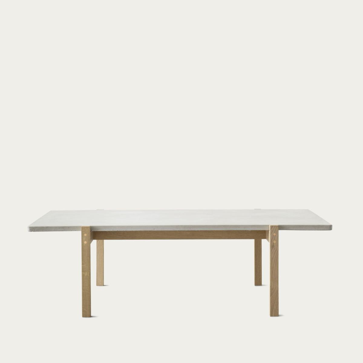 Light Concrete/Light Oak Eugene Coffee Table