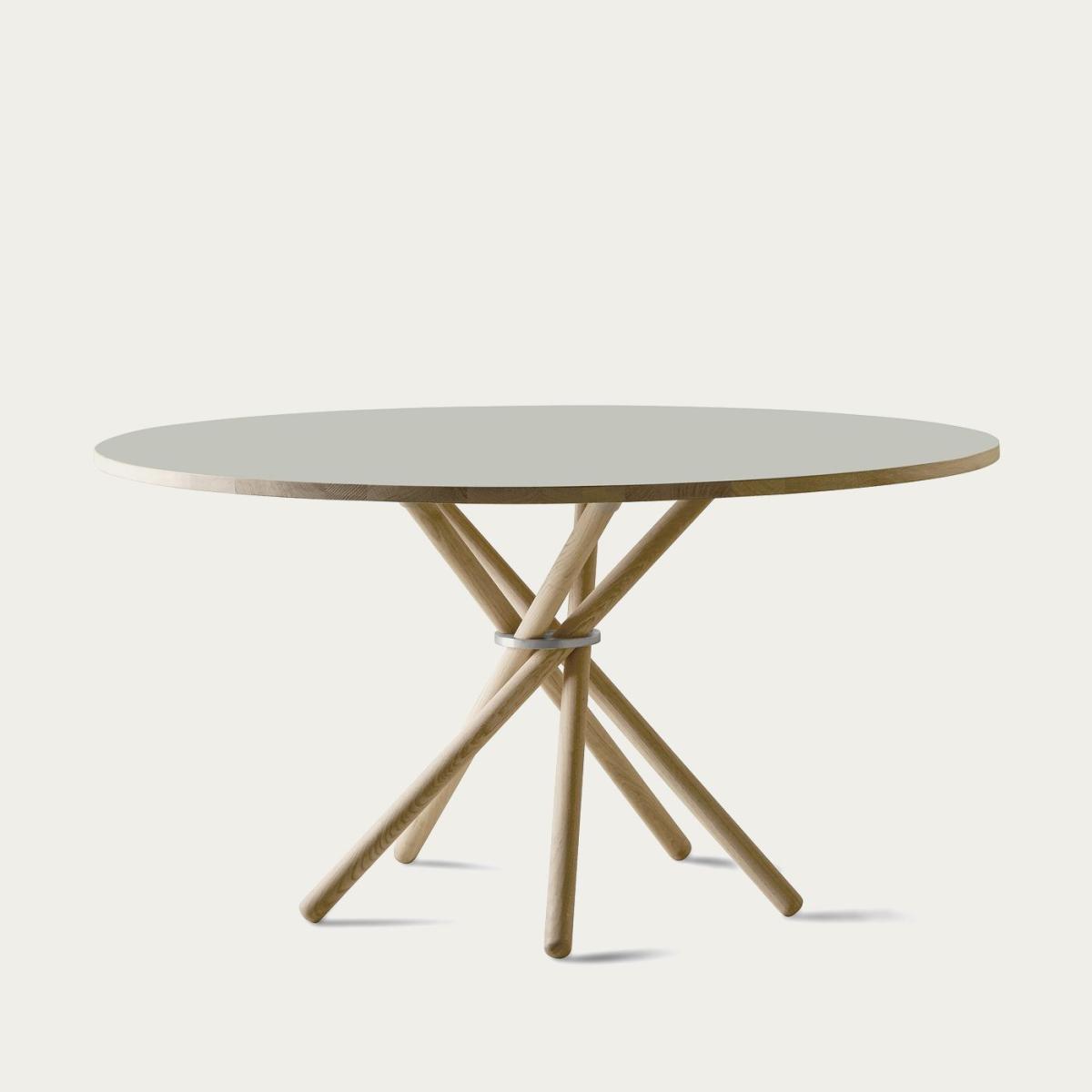 Vapour Linoleum/Light Oak Hector 140 Dining Table