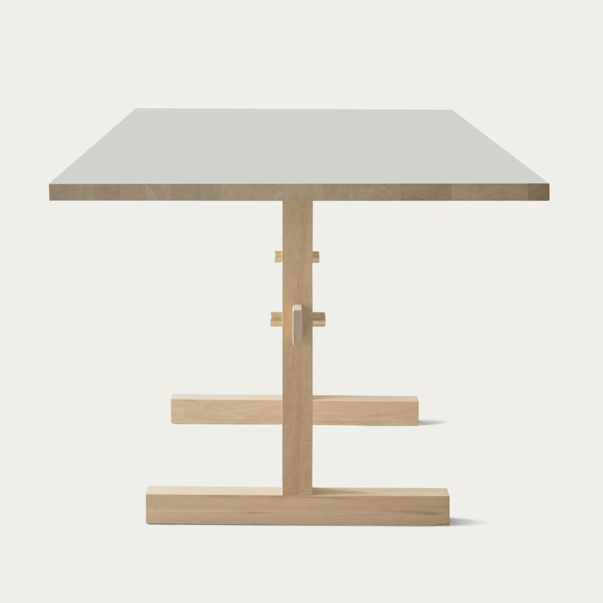 Vapour Linoleum/Light Oak Gaspard 180 Dining Table – image 3