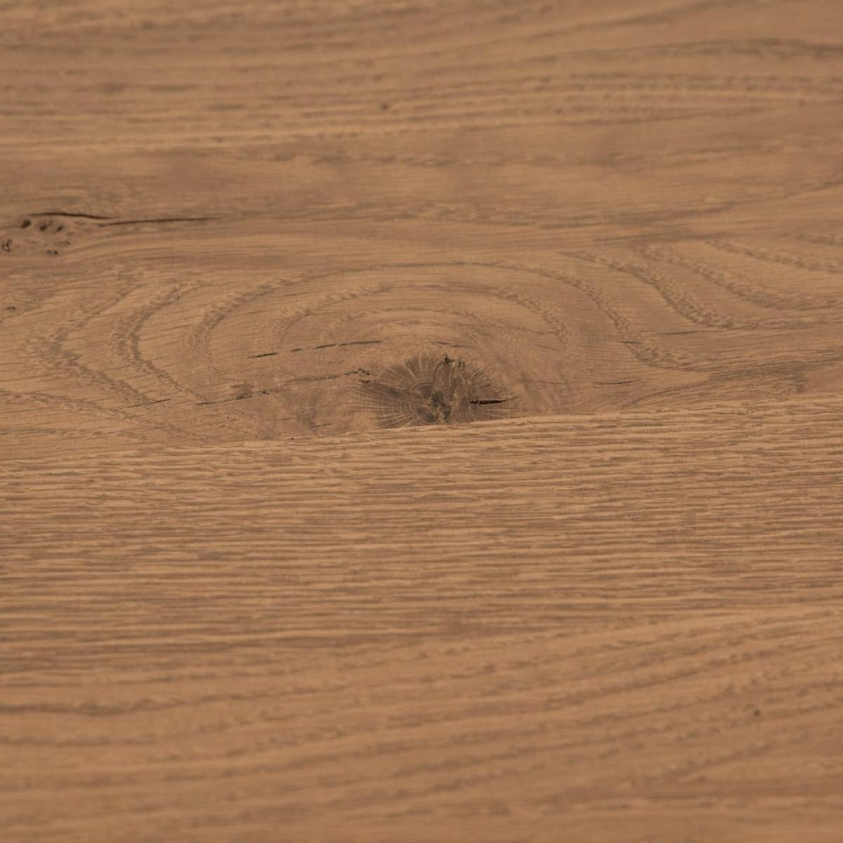 Oslo Chunky Oak 140cm Fixed Top Table – image 7