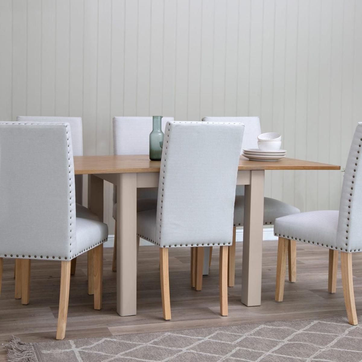Rutland Painted Oak Flip Top Extending Table – image 2