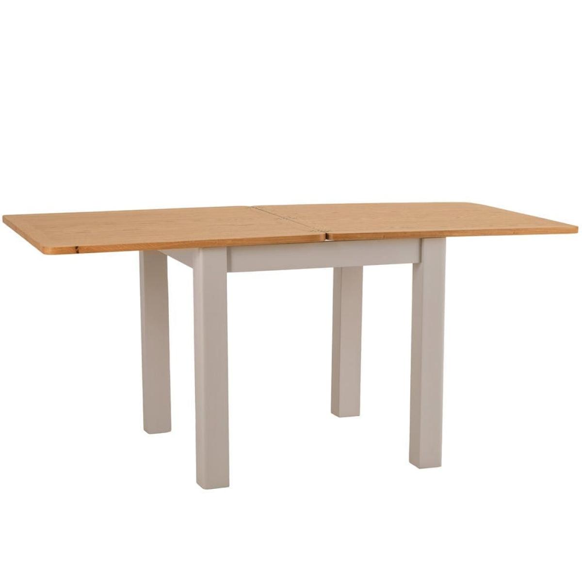 Rutland Painted Oak Flip Top Extending Table – image 4