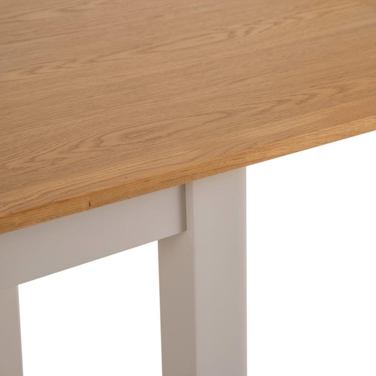 Rutland Painted Oak Flip Top Extending Table – image 6