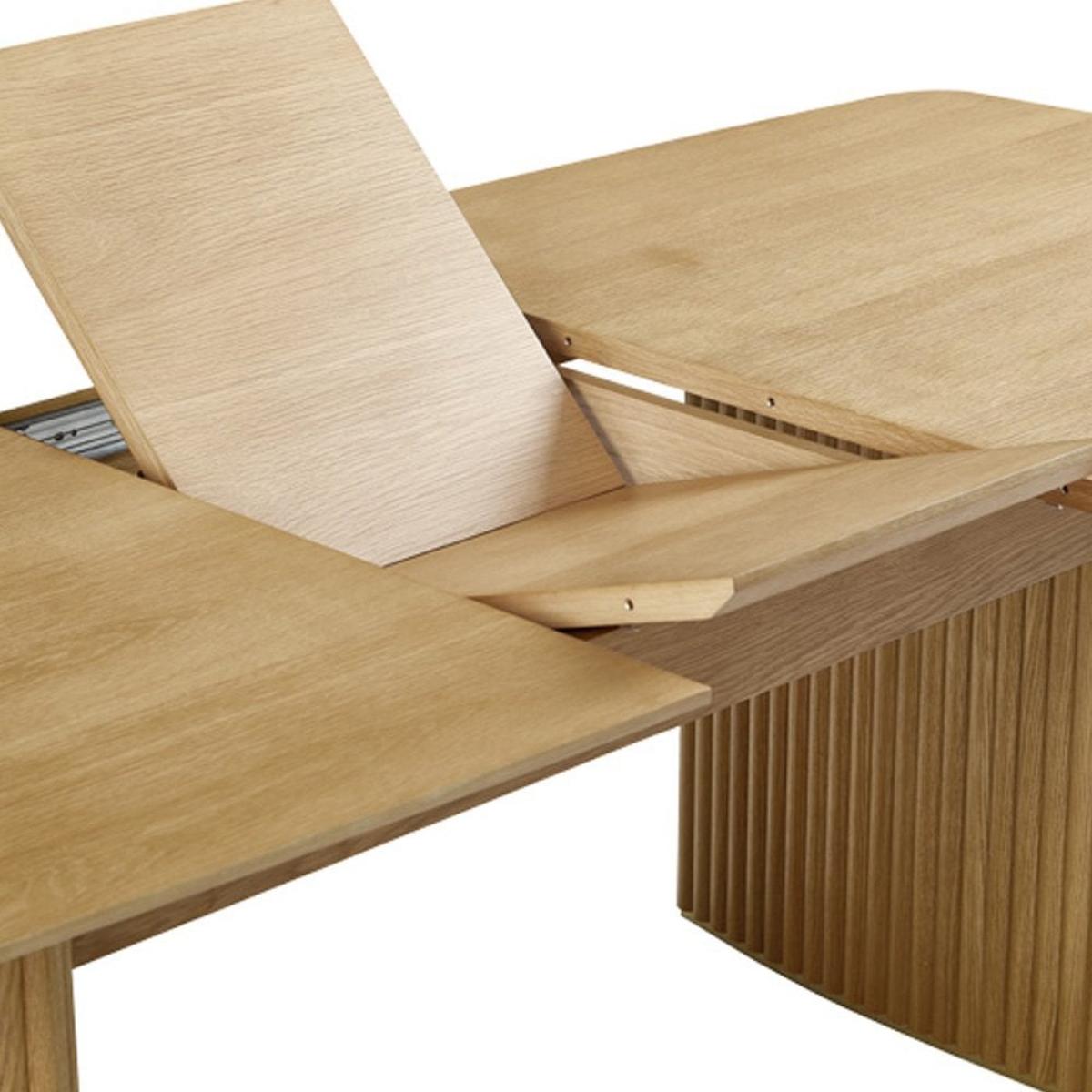 £100 Off Caleb 6-8 Seat Extendable Wooden Dining Table, Oak – image 3