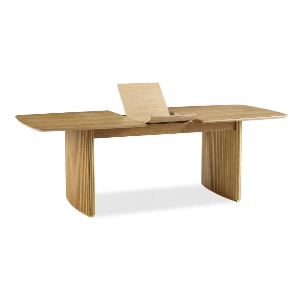 £100 Off Caleb 6-8 Seat Extendable Wooden Dining Table, Oak – image 6
