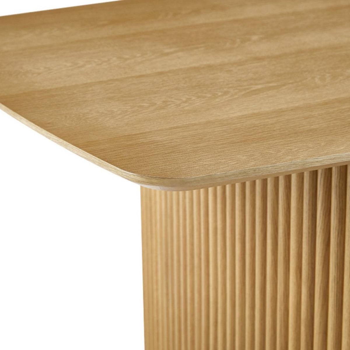 £100 Off Caleb 6-8 Seat Extendable Wooden Dining Table, Oak – image 9