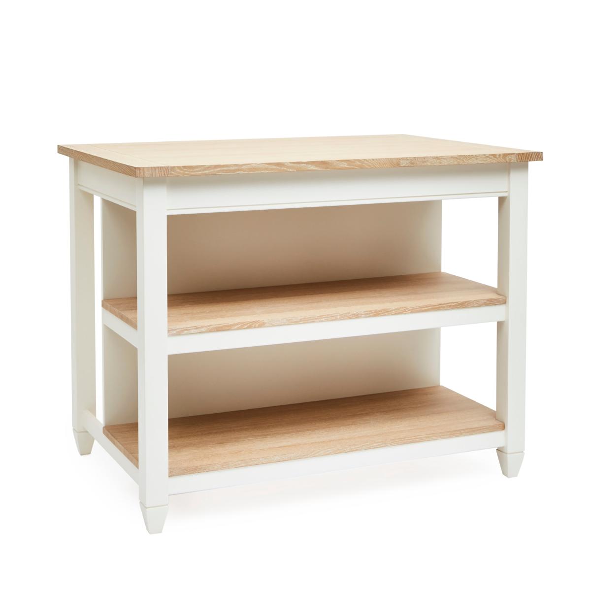 Churchgate Kitchen Island & Loxwood Bar Stools Multi Coloured – image 2