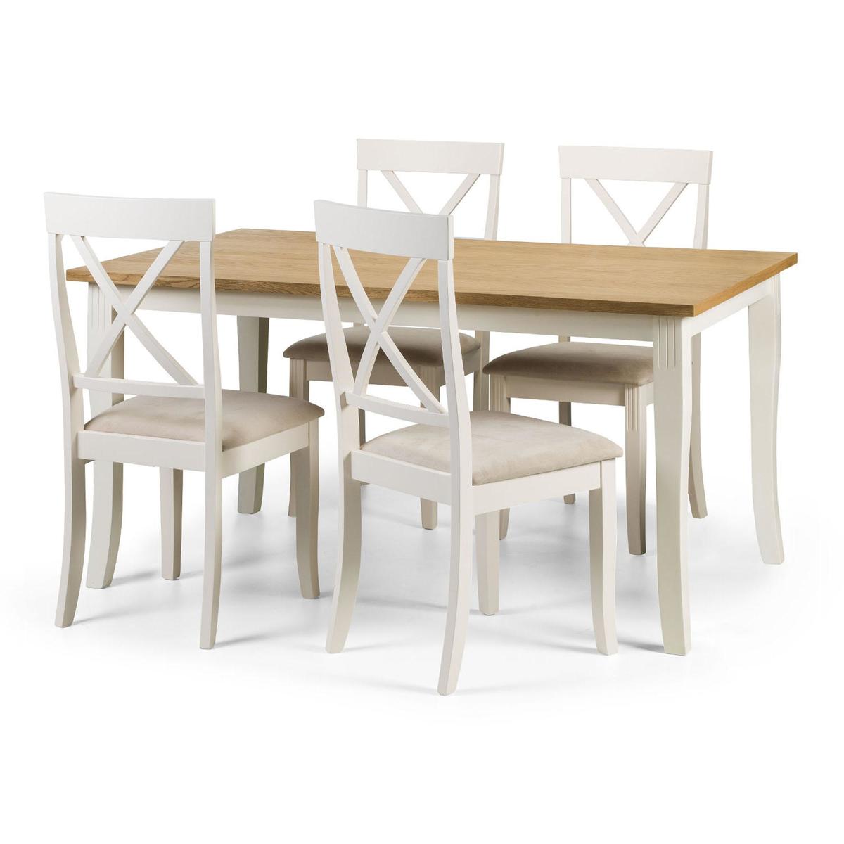 Davenport Dining Table White – image 2