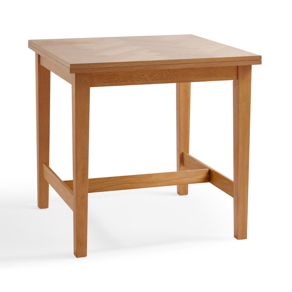 Frederick 6 Seater Square Fliptop Dining Table Natural – image 3