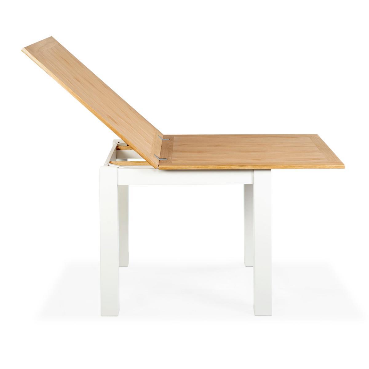 Compton Flip Top Dining Table Ivory – image 3