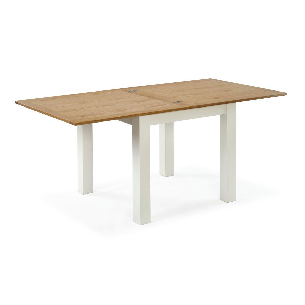 Compton Flip Top Dining Table Ivory – image 4