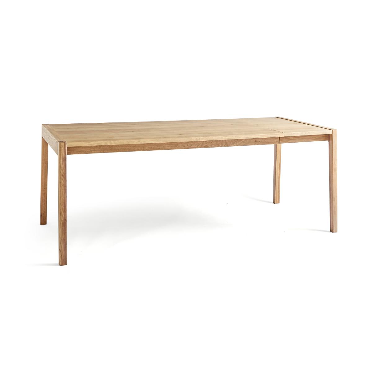Elements Holmes 6-8 Seater Extendable Dining Table, Modern Oak Oak – image 6