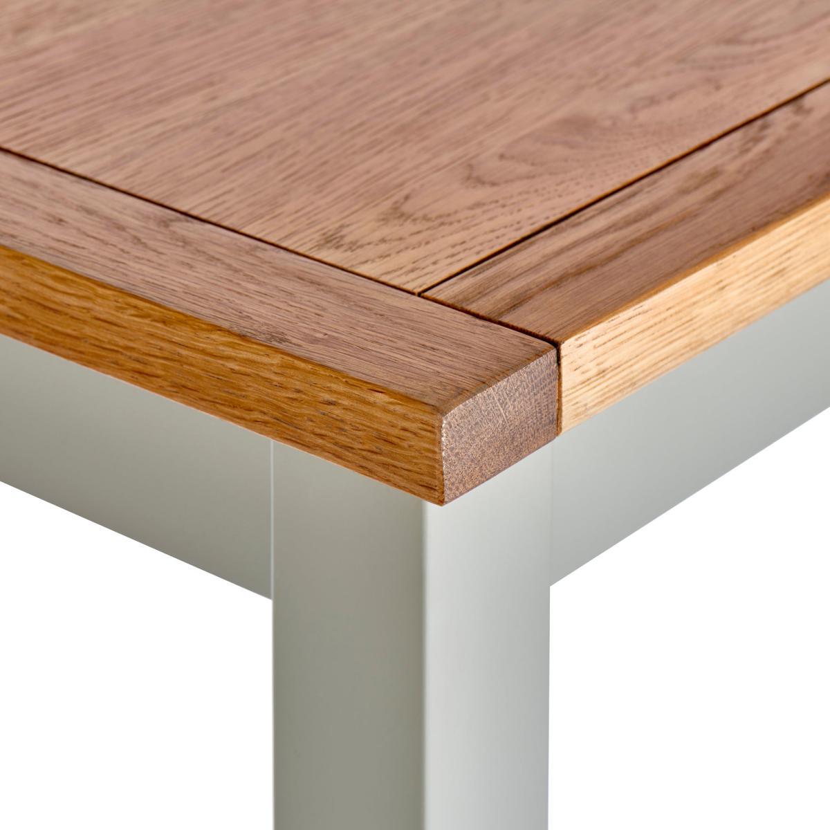 Bromley Grey Bar Table Grey – image 4