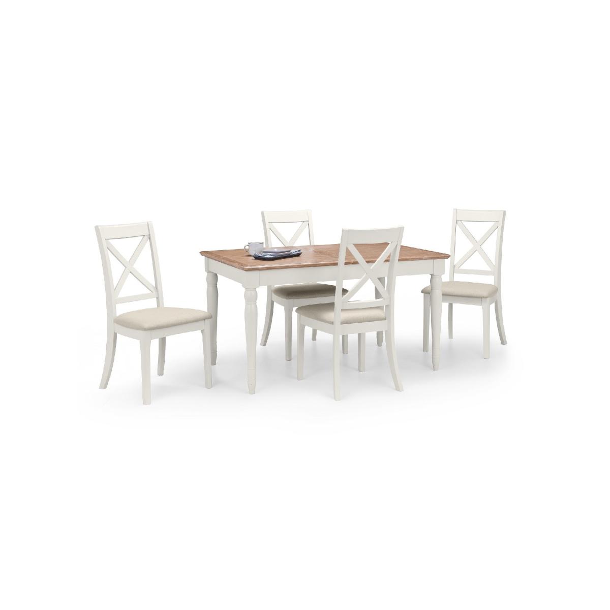 Provence Extendable Dining Table Grey – image 7