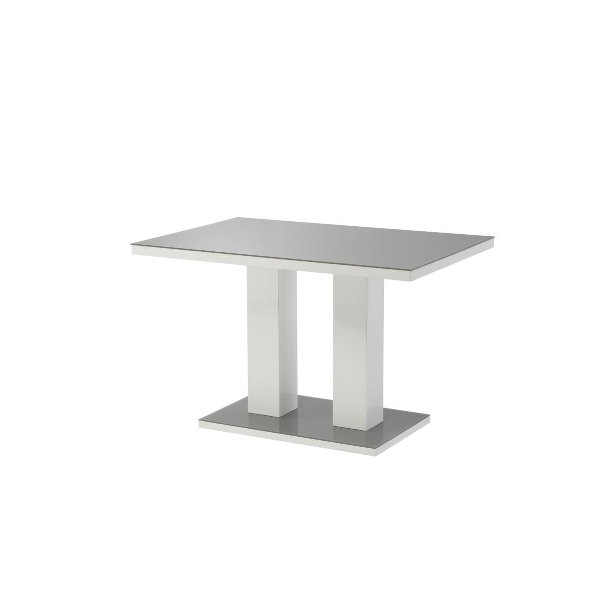 Riley 4 Seater Dining Table Grey – image 2