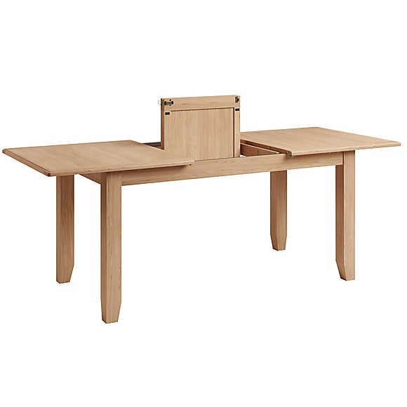 Lyla 1.6m Extending Dining Table Light Oak – image 3