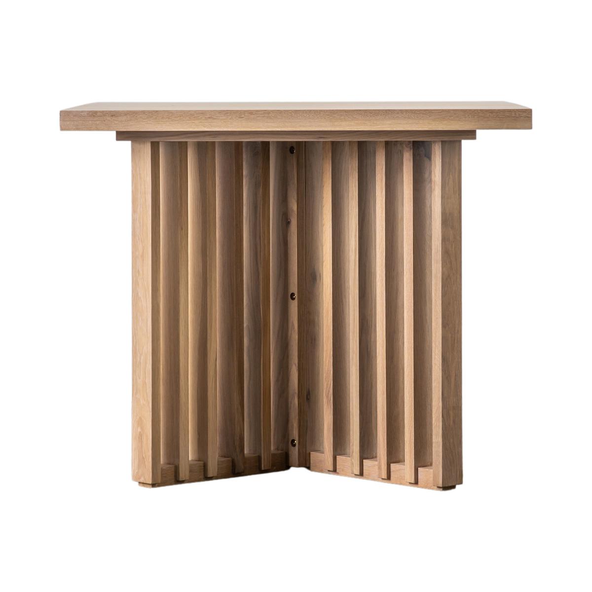 Loma Small Dining Table Brown – image 3