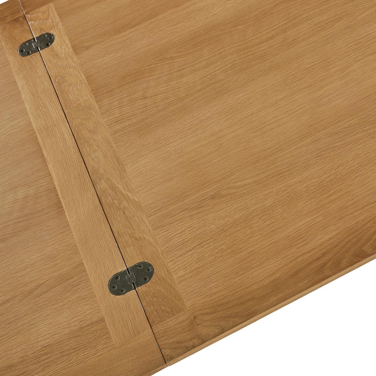 Sherbourne Oak Flip Top Dining Table Natural – image 2