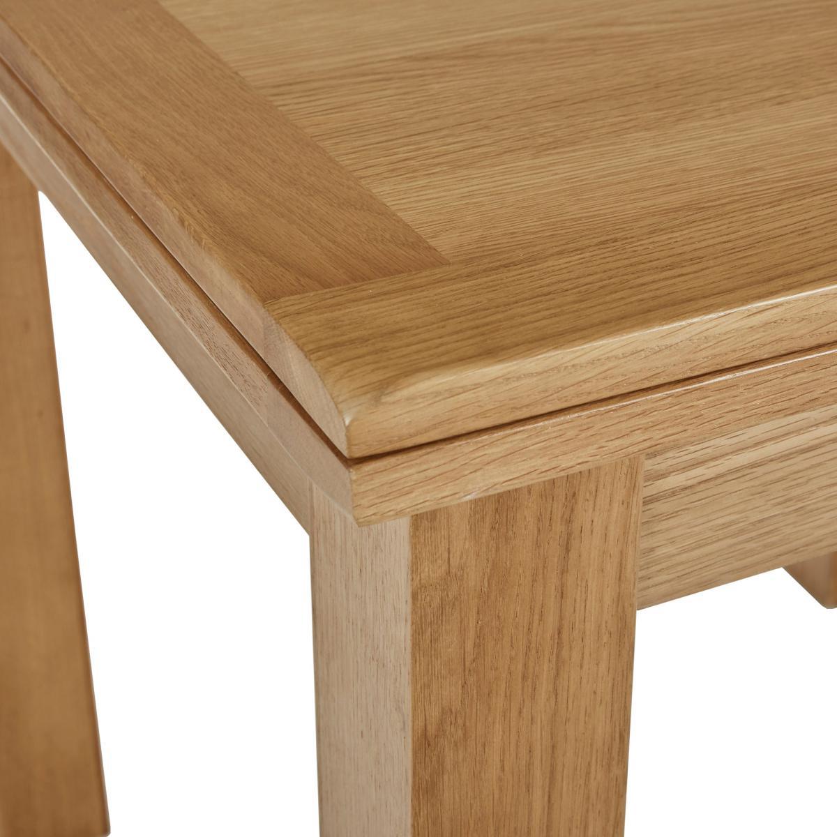 Sherbourne Oak Flip Top Dining Table Natural – image 8