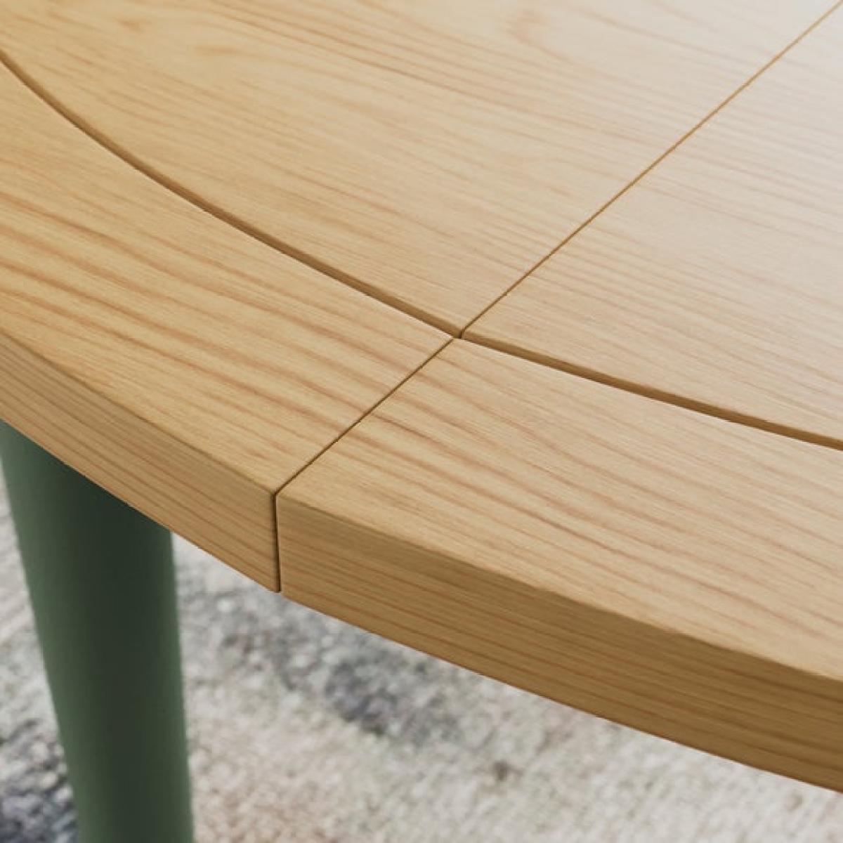 Pip 4-6 Seater Round to Oval Extendable Dining Table – image 3