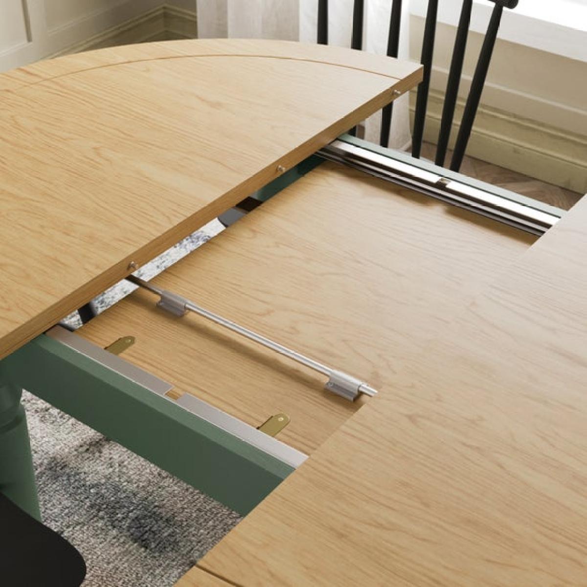Pip 4-6 Seater Round to Oval Extendable Dining Table – image 4