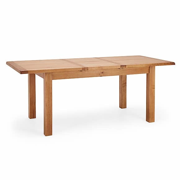 Oakville Extending Dining Table Light Oak – image 5