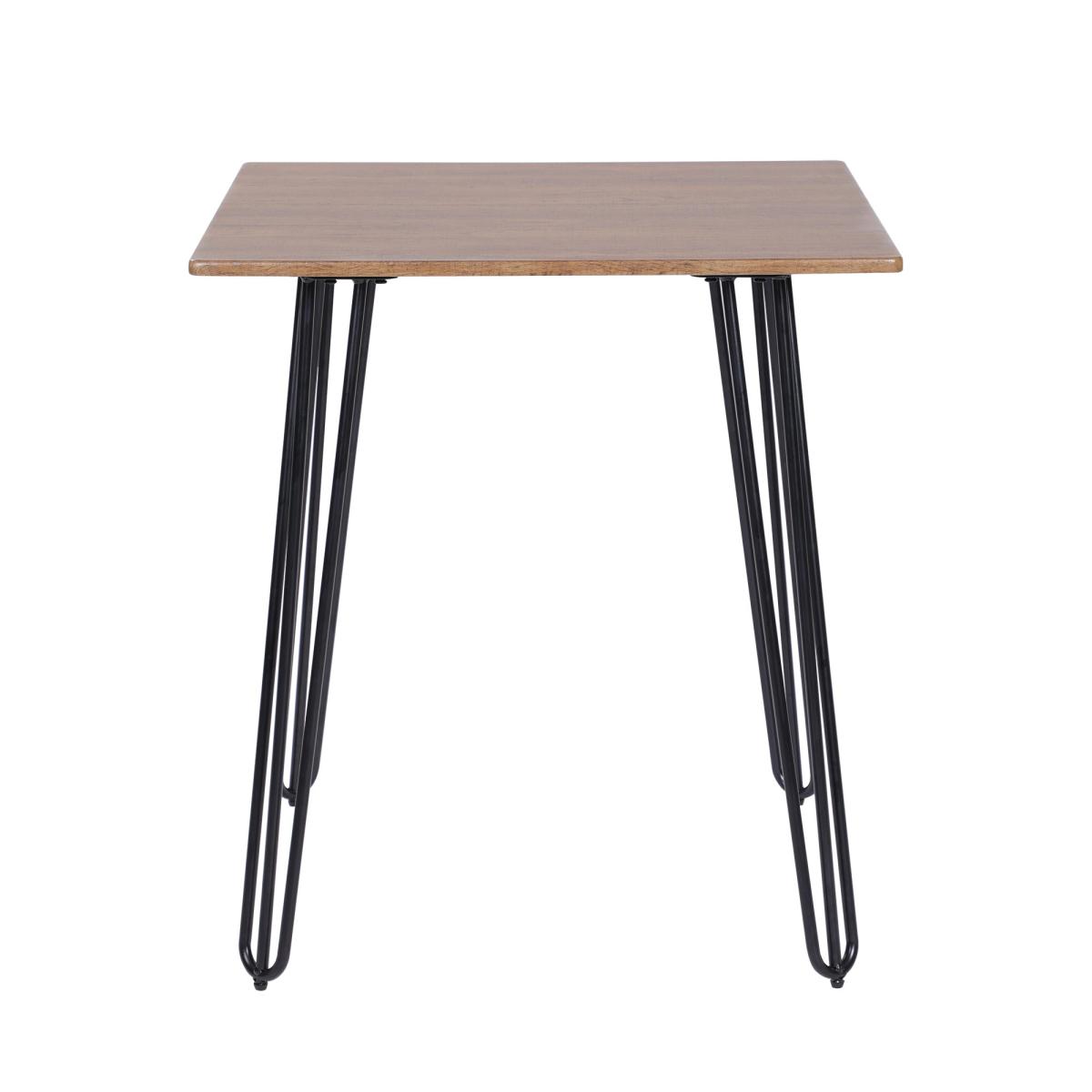 Bella Square Dining Table Wood (Brown) – image 2