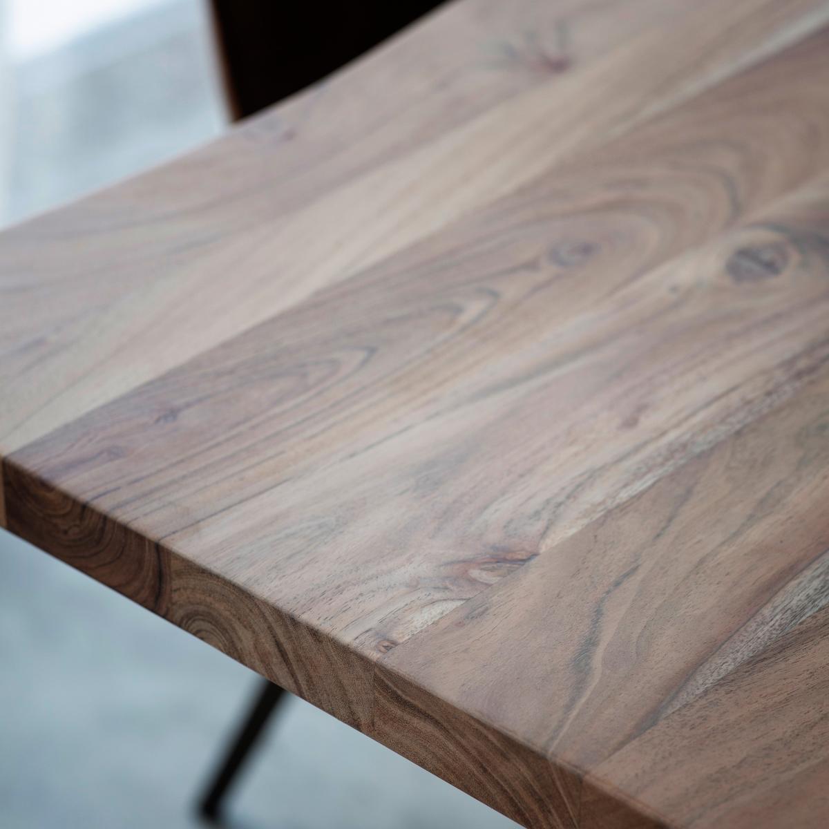 Basca Large Dining Table Brown – image 2