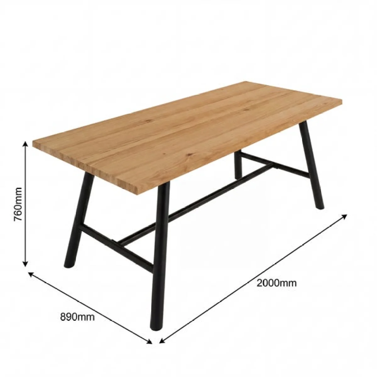 Louie 6 Seater Dining Table – image 6