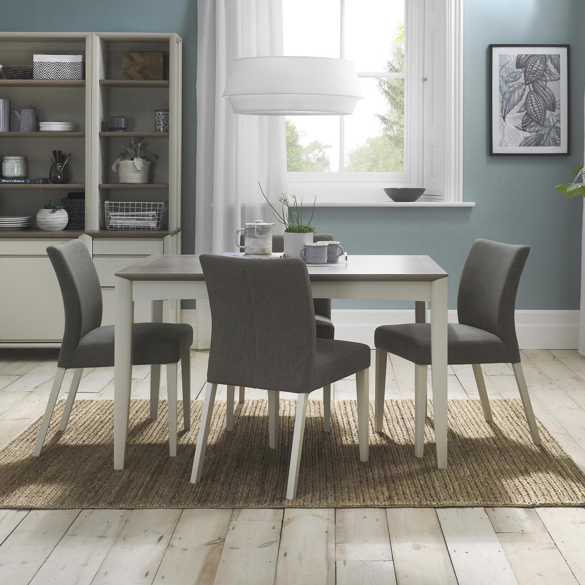 Bergen 4-6 Seater Extendable Dining Table Grey – image 3