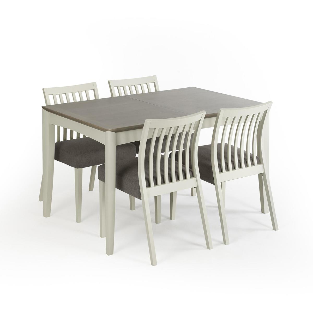 Bergen 4-6 Seater Extendable Dining Table Grey – image 8