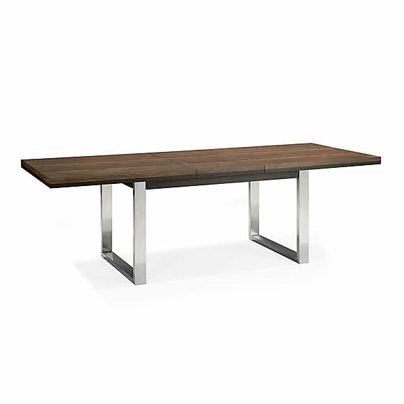Tivoli 6-10 Seater Extending Dining Table Dark Wood (Brown) – image 3