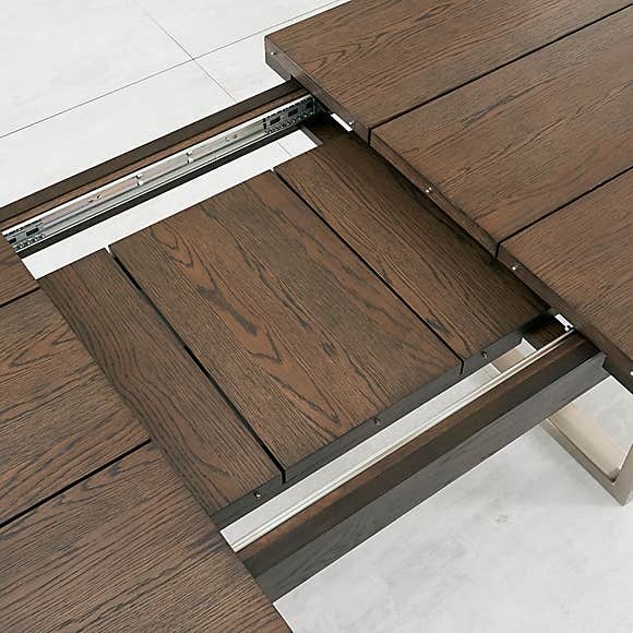 Tivoli 6-10 Seater Extending Dining Table Dark Wood (Brown) – image 4
