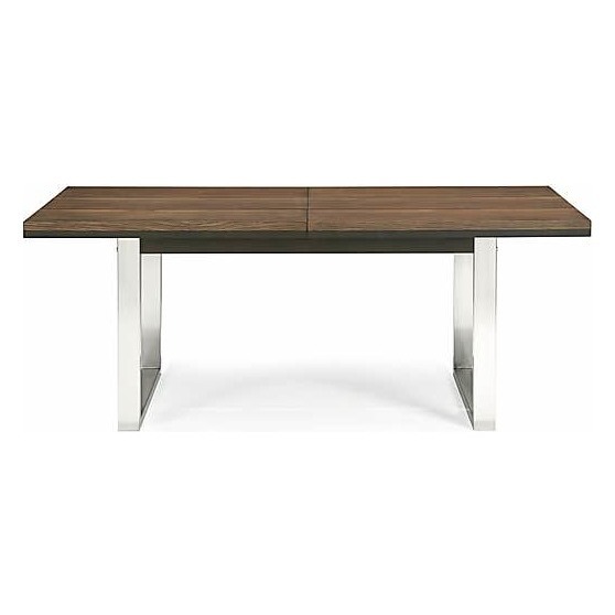 Tivoli 6-10 Seater Extending Dining Table Dark Wood (Brown) – image 2