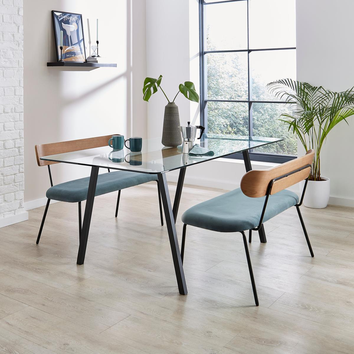 Stannis 8 Seater Rectangular Dining Table Oak – image 6