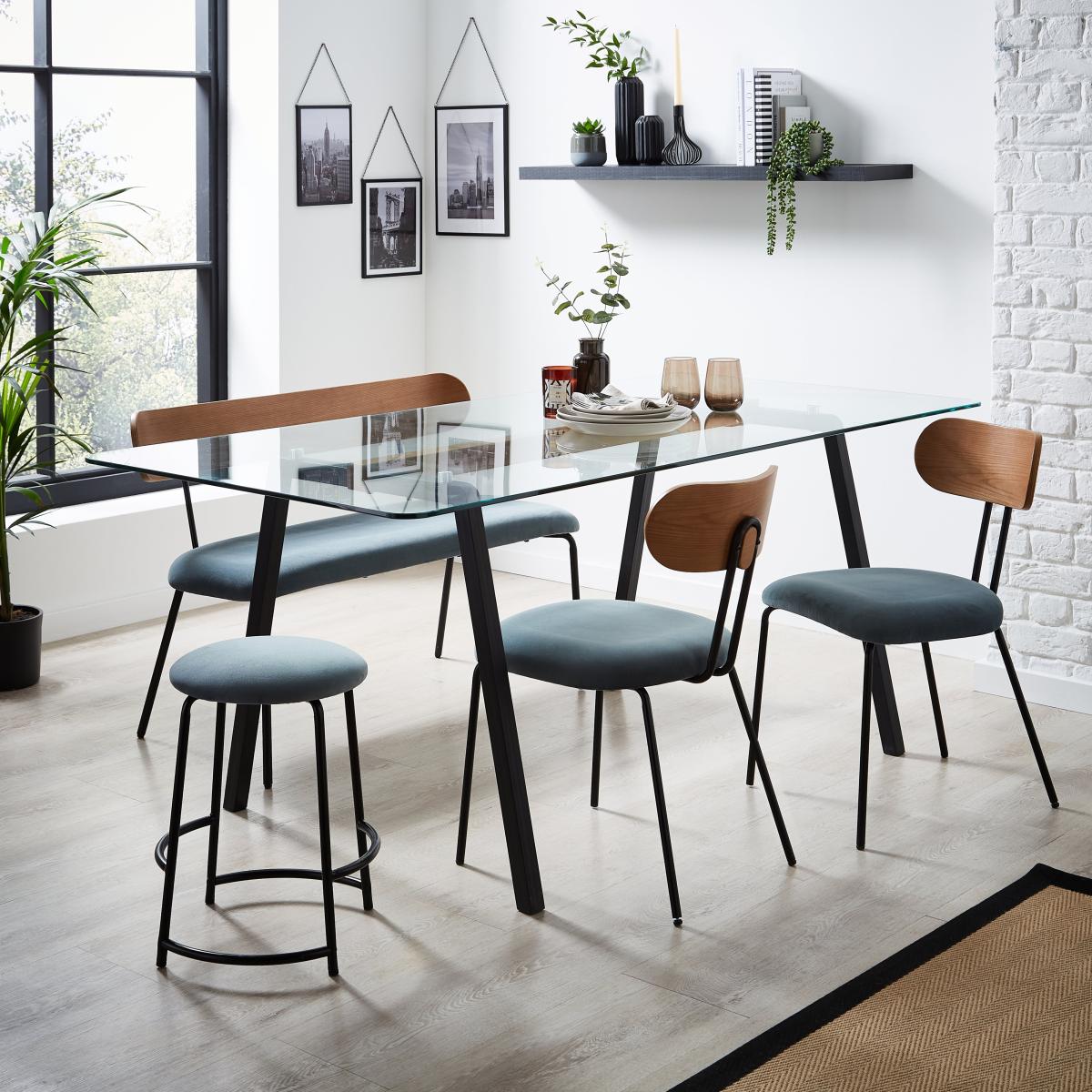 Stannis 8 Seater Rectangular Dining Table Oak – image 1