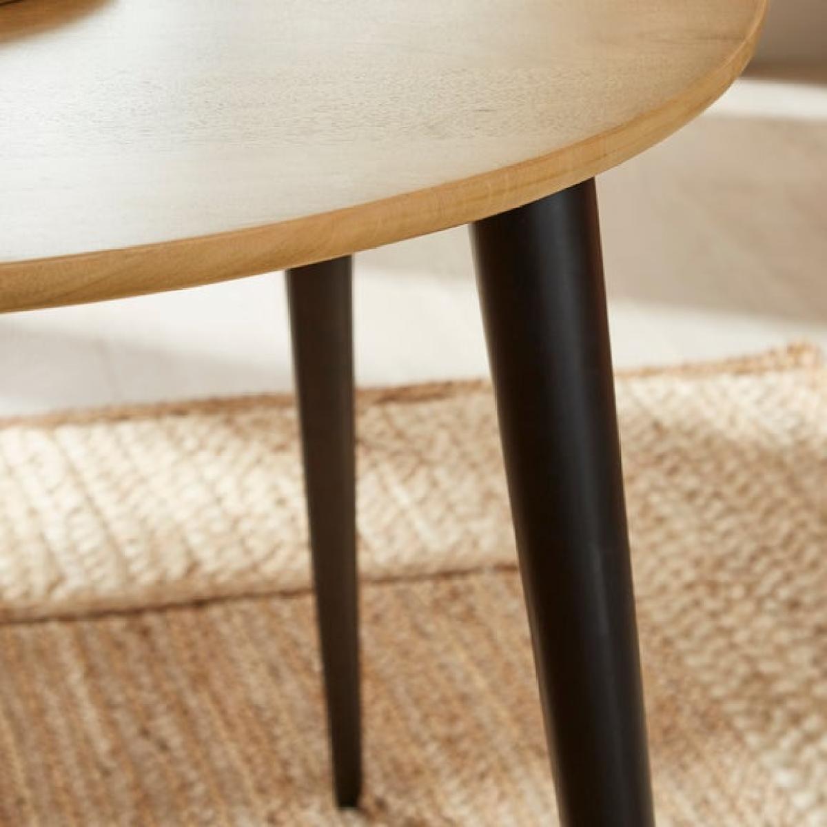 Grayson Organic Shaped 6 Seater Dining Table – image 3