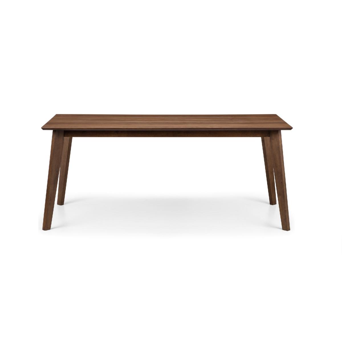 Berkeley Rectangular Dining Table Walnut Brown – image 2